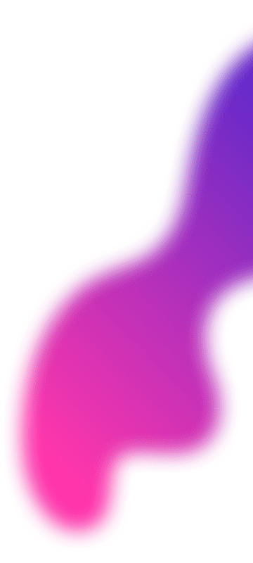 Decorative blurred organic pink and purple shape